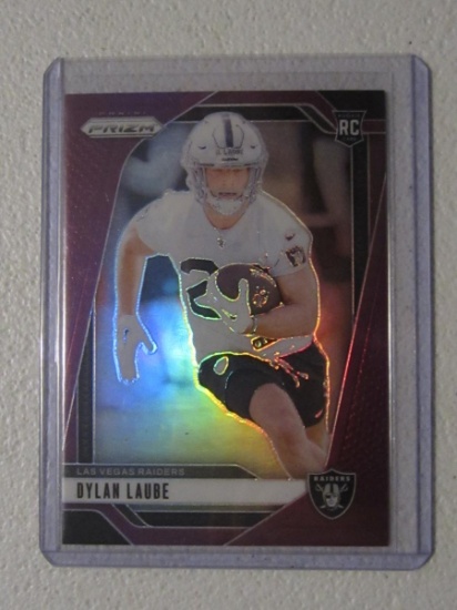 2024 PRIZM DYLAN LAUBE RC /125 PURPLE PRIZM