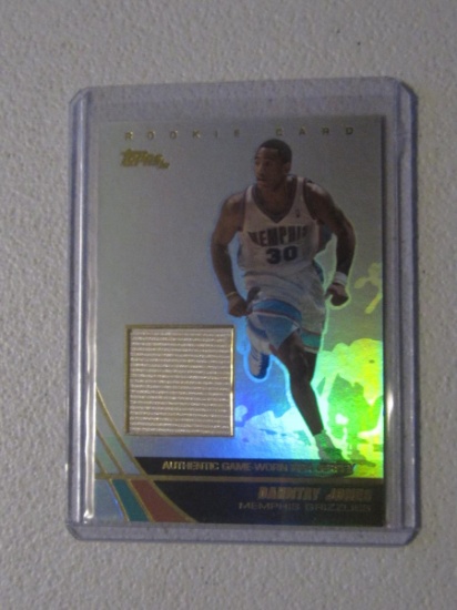2004 TOPPS JERSEY EDITION DAHNTAY JONES RC