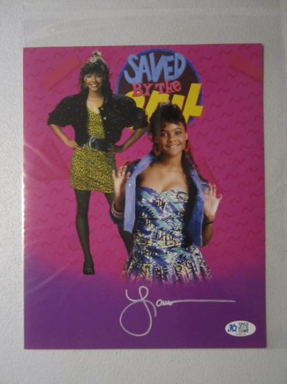 LARK VOORHIES SIGNED 8X10 PHOTO WITH FSG COA