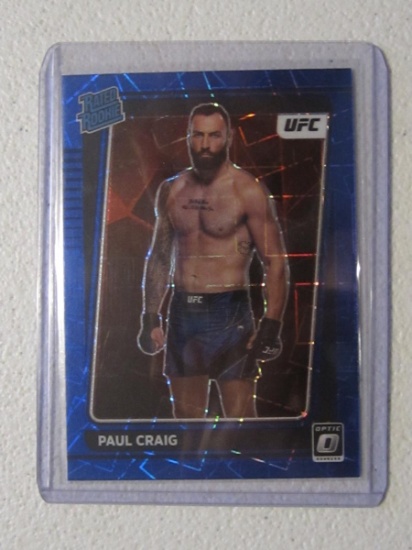 2022 DONRUSS OPTIC UFC PAUL CRAIG RC BLUE