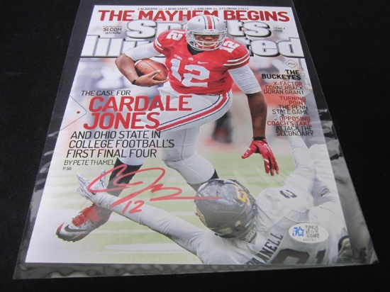 Cardale Jones Signed 8x10 Photo FSG COA