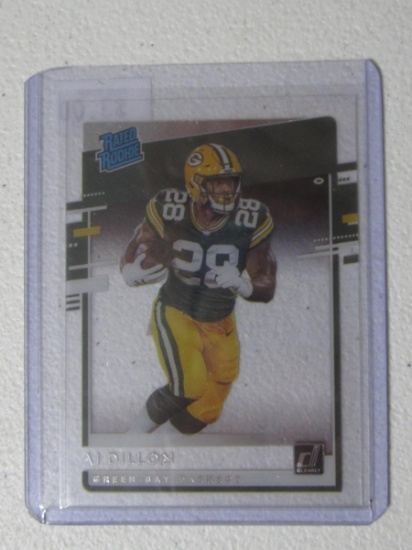 2020 CHRONICLES CLEARLY AJ DILLON RC PACKERS