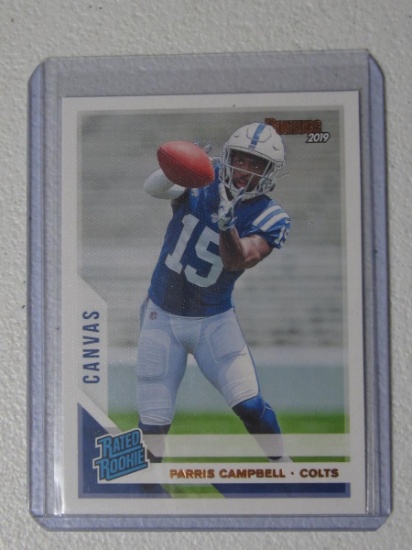 2019 DONRUSS CANVAS PARRIS CAMPBELL RC