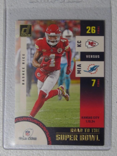 2024 DONRUSS RASHEE RICE ROAD TO THE BOWL