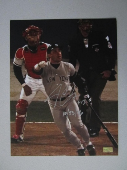 JIM LEYRITZ SIGNED 11X14 PHOTO WITH COA