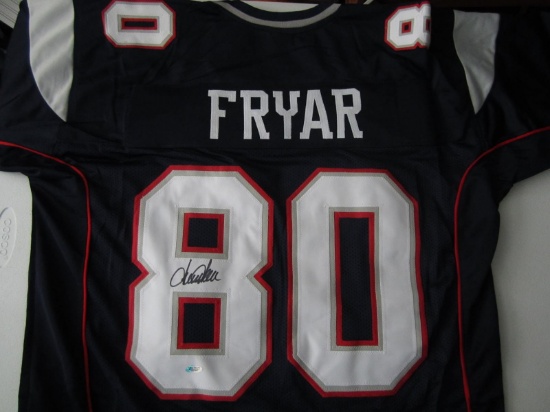 IRVING FRYAR SIGNED JERSEY WITH COA