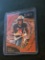 2022 Panini Select Draft Picks Alvin Kamara #182 Field Level Red Lazer Prizm