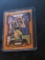 2023 Panini Prizm Orange Lazer Prizm Aaron Jones #105 Green Bay Packers