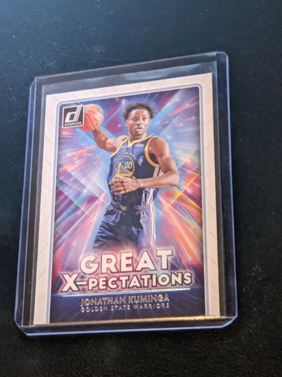 2021-22 Donruss Jonathan Kuminga Great X-Pectations Rookie Card RC #4 Warriors