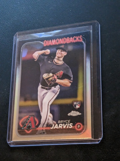 2024 Topps Chrome Logofractor Edition - Bryce Jarvis #75