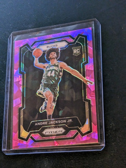 Andre Jackson Jr. 2023-24 Panini Prizm Pink Ice Prizm #131 RC