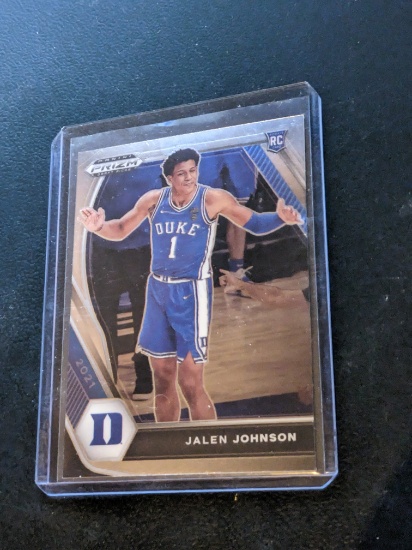 Jalen Johnson 2021 Panini Prizm draft picks #10 RC/Rookie