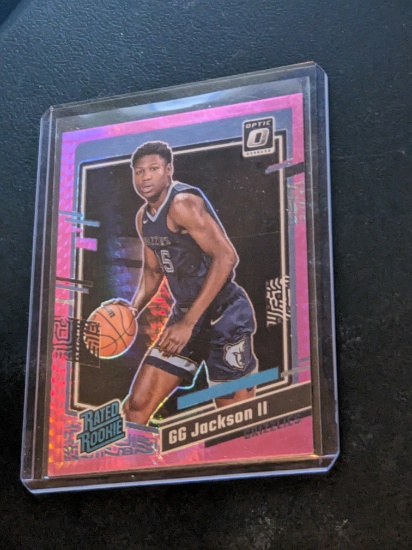 2023-24 Donruss Optic GG Jackson II Pink Prizm Rated Rookie #228