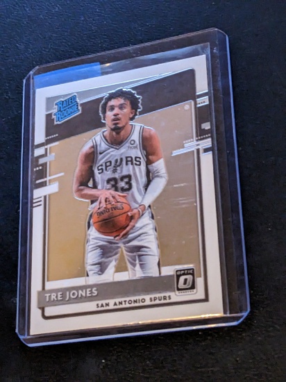 2020-21 Donruss Optic Tre Jones Rated Rookie