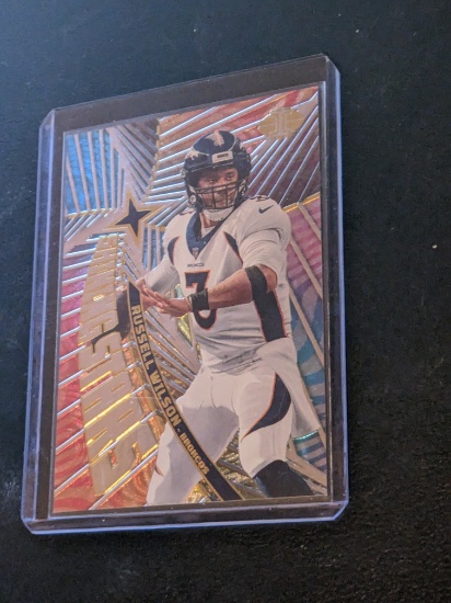 2022 Panini Illusions Football #SS-3 Russell Wilson Shining Stars Denver Broncos