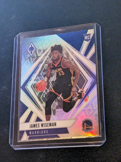 2020-21 Panini Chronicles Phoenix Silver Prizm #566 James Wiseman Warrior Pacers