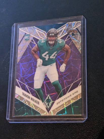 33/99 2022 Panini Phoenix Football Purple Lazer Erik Ezukanma #139 Rookie RC