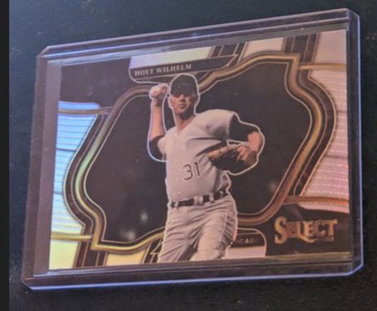 Hoyt Wilhelm - 2023 Panini Select #214 silver insert Chicago White Sox HOF