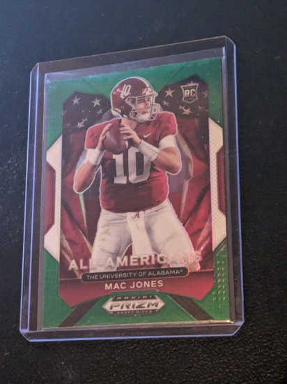 2021 Panini Prizm #183 MAC JONES Rookie RC All American Green