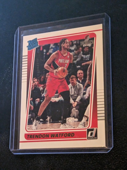 2021-22 Panini Chronicles - Donruss Rated Rookie Trendon Watford #296 (RC)