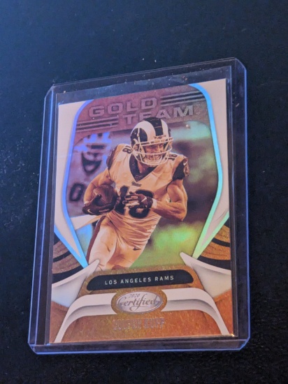 2020 Panini Certified Cooper Kupp Gold Team Card # GT-CK