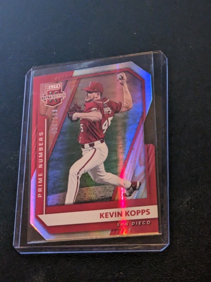 034/199 2021 Panini Elite Extra Edition-Prime Numbers -Kevin Kopps #99