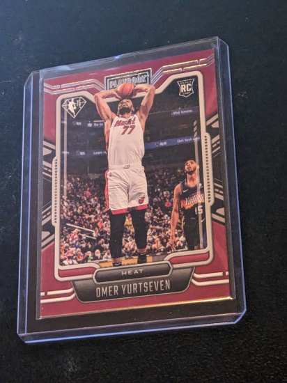 2021-22 Panini Chronicles #283 Omer Yurtseven/Playbook RC Red