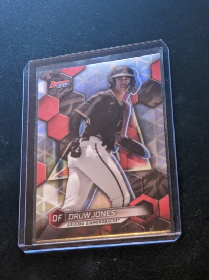 2023 Bowman's Best Druw Jones Refractor #TP-8 Diamondbacks