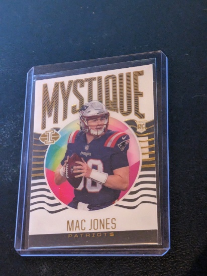 MAC JONES 2021 Panini Illusions Mystique Acetate Parallel Insert RC Patriots Rookie Card