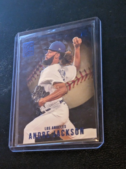 2022 Panini Capstone Luxury Suite Blue Andre Jackson #103 Rookie RC