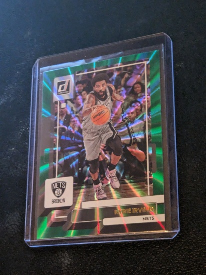KYRIE IRVING 2022 Donruss Green Laser (Brooklyn Net)