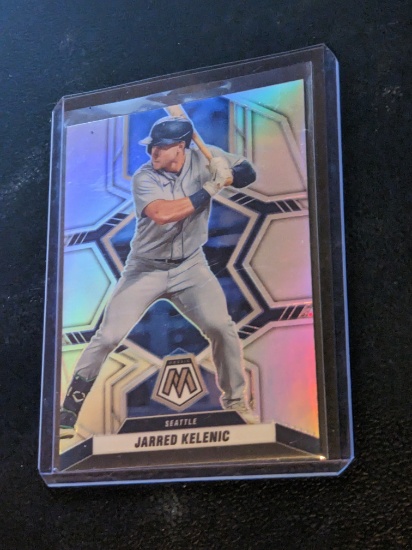2022 Panini Mosaic #1 Jarred Kelenic Silver Prizm Seattle Mariners