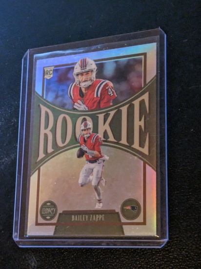 BAILEY ZAPPE RC 2022 Panini Chronicles Legacy Update Silver Prizm #218
