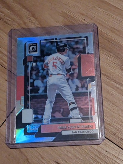 2022 Donruss Optic silver #115 Mike Yastrzemski