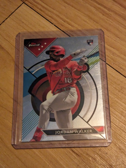 2023 Topps Finest Jordan Walker #60 RC St. Louis Cardinals
