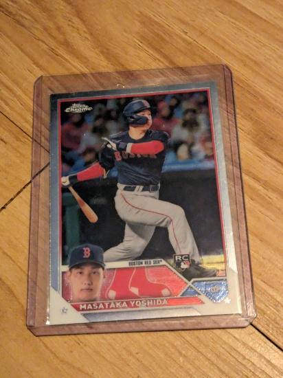 #167 Masataka Yoshida 2023 Topps Chrome Refractor