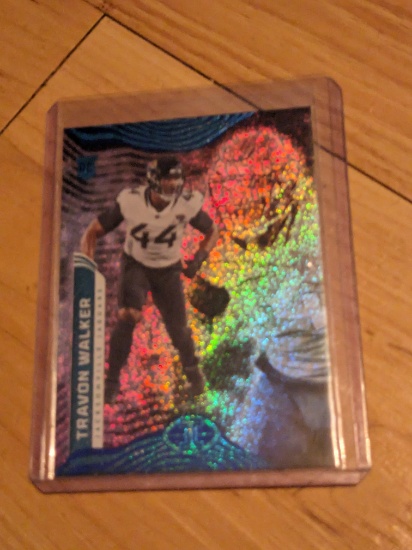 2022 Panini Illusions Blue Parallel RC Travon Walker