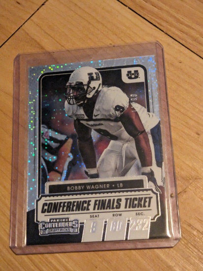 2021 Panini Contenders Draft Picks Conference Finals Ticket 11/99 Bobby Wagner #84