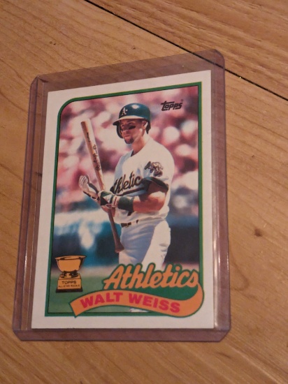 1989 Topps - #316 Walt Weiss