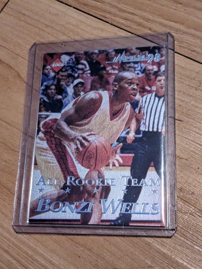 2408/5000 1998-99 Collector's Edge Impulse Bonzi Wells Detroit Pistons #49 All Rookie Team