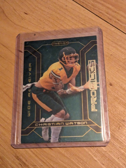 2022 Pro Picks Premier CHRISTIAN WATSON Rookie RC #PP-35 Green Bay Packers WR