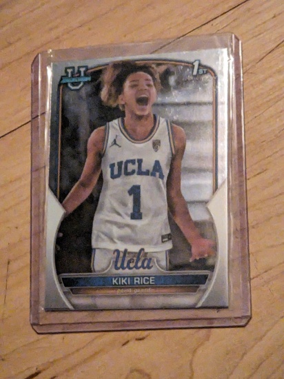 2022-23 Bowman Chrome U Kiki Rice #24 1st Bowman