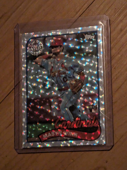 2024 Topps Series 1 - 1989 Topps Baseball Foil Masyn Winn #89B-58 (RC)