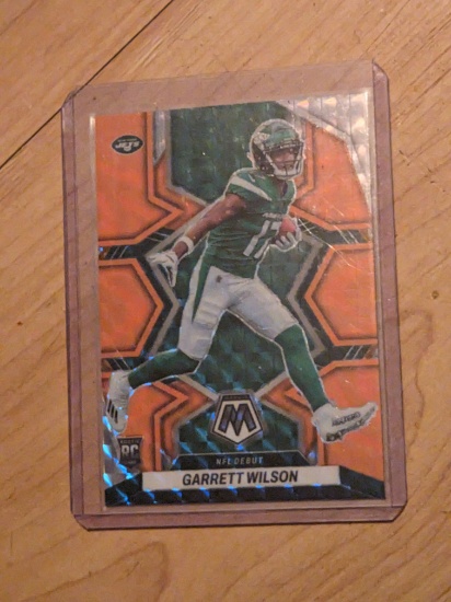 2022 Mosaic Rookie Reactive Orange Refractor Garrett Wilson #276