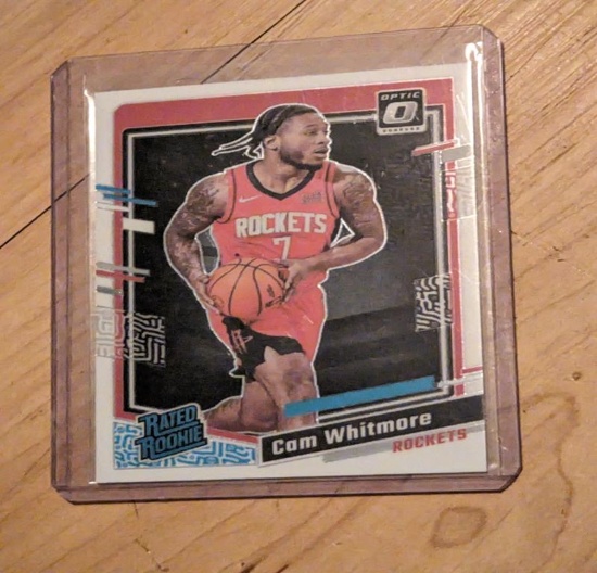 2023-24 OPTIC RATED ROOKIE 217 Cam Whitmore Houston Rockets