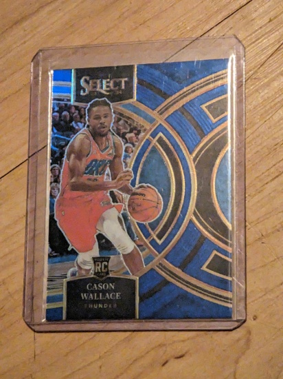 2023-24 Panini Select - Premier Level Cason Wallace #103 Blue (RC)
