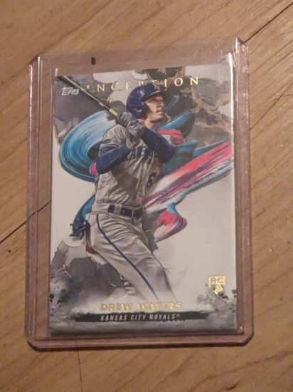 2023 Topps Inception Drew Waters Rookie RC #71 Kansas City Royals