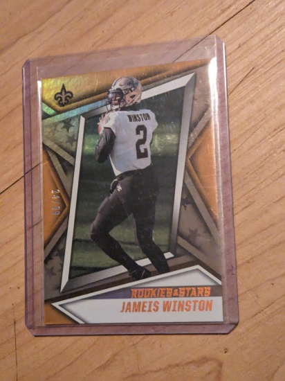 2021 Panini Rookies & Stars Orange 24/99 Jameis Winston #9