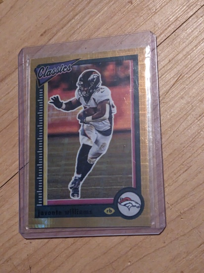 60/99 2022 Panini Classics - Gold Significant Signatures #33 Javonte Williams
