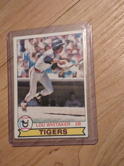 1979 Topps - Lou Whitaker (#123) Tigers